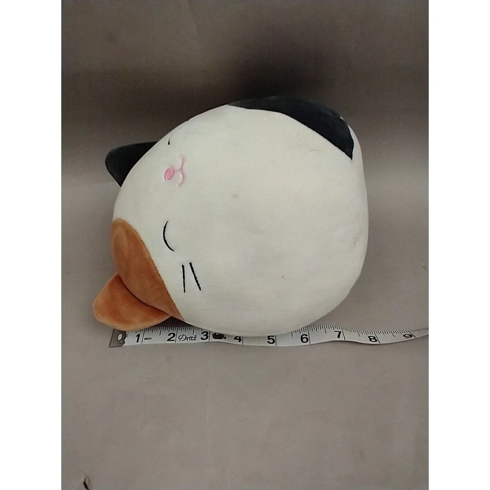 Squishmallows Cam the Calico Cat Plush Unisex 8 Inch White Black Brown Cat